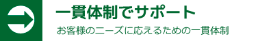 一貫体制でサポート
